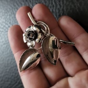 VTG Forstner sterling brooch
